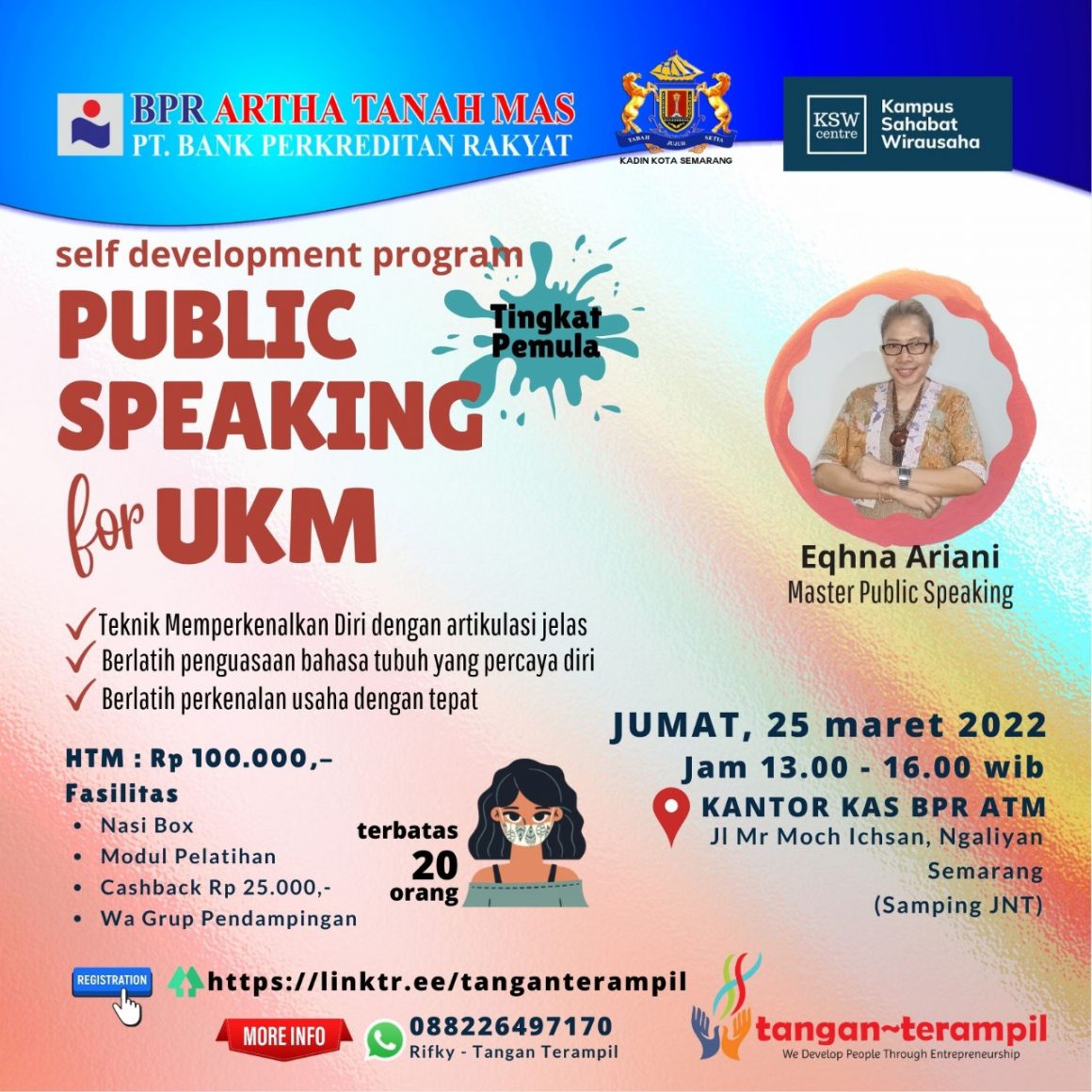 Public Speaking For Ukm Bpr Artha Tanah Mas