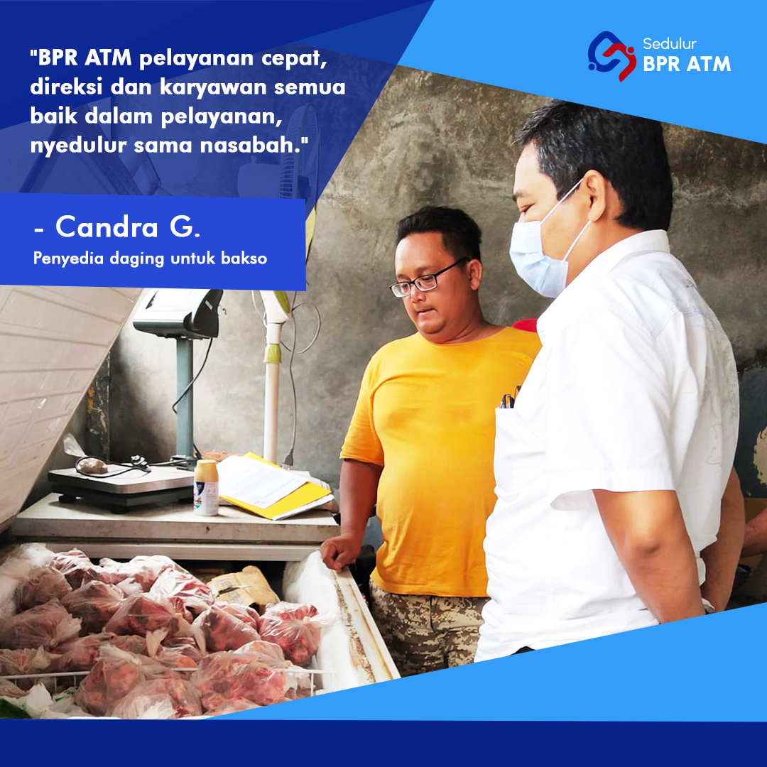 Testimoni Bpr Atm Dari Bapak Candra Gustami Bpr Artha Tanah Mas 7574